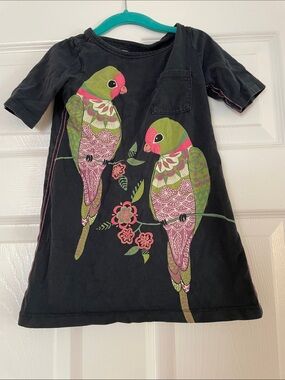 Long shirt/tunic lovebirds from Tea, size 4T